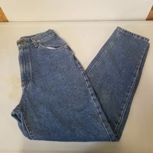 Vintage Lee Medium Denim High Rise Mom Jeans